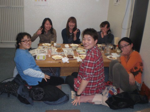 昨夜のお客さま!女子会♪