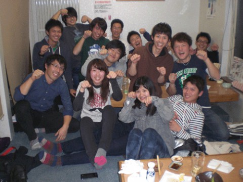 昨夜のお客さま!にゃんにゃん招き猫♪