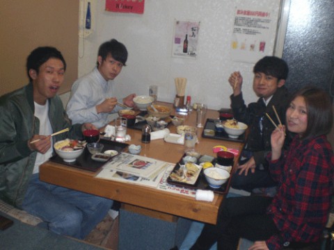 昨夜のお客さま!常連さんありがとうね♪