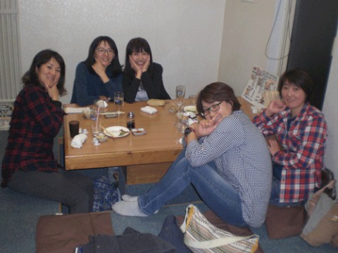 昨夜の夜お客さま!職場の女子会♪