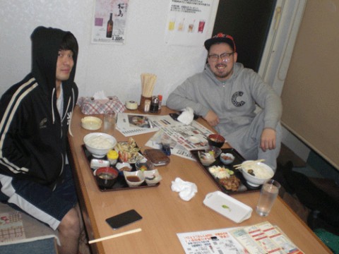 昨夜のお客さま!常連さんに連れられて♪