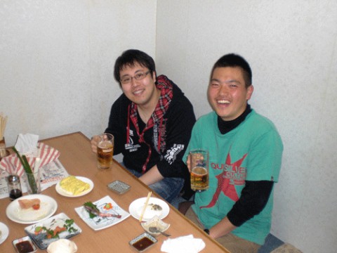 昨夜のお客さま!お誕生日ぶどう海老プレゼント♪