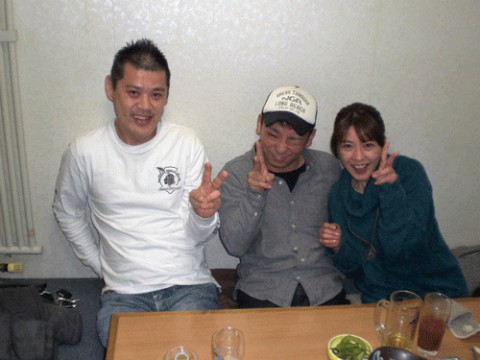 昨夜のお客さま!笑顔をありがとうございます♪