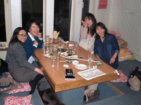 昨夜のお客さま!女性4人でご来店♪