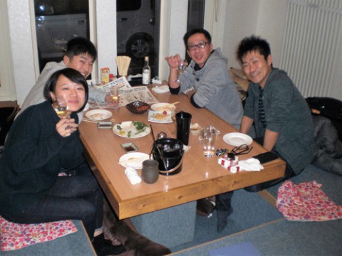 昨夜のお客さま!彼女の笑顔がいいですね♪