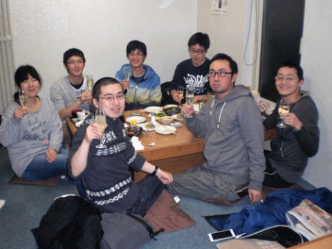 昨夜のお客さま!今年も宜しくお願い致します♪