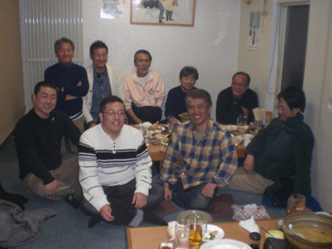 昨夜のお客さま!今宵も宴会だぁ♪