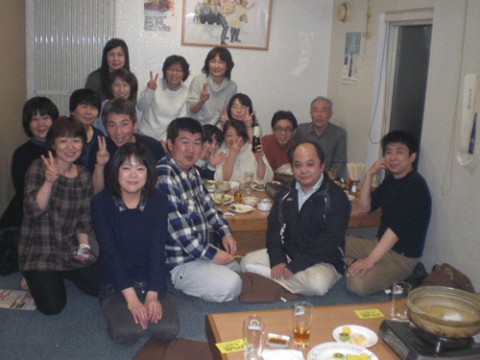 昨夜のお客さま!宴会、懐かしい顔も♪