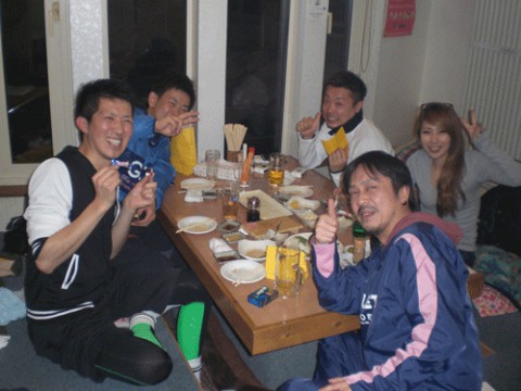 昨夜のお客さま!フットサルの大会に…♪