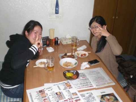 昨夜のお客さま!笑顔をありがとうね♪