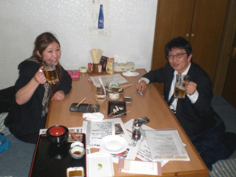 昨夜のお客さま!ご夫婦でご来店♪