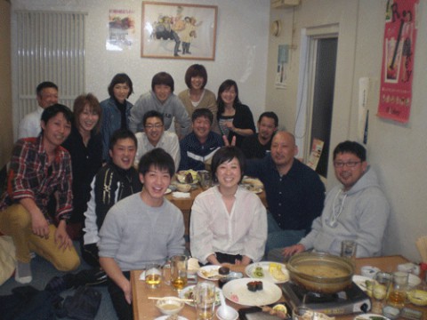 昨夜のお客さま!宴会をありがとうございます♪