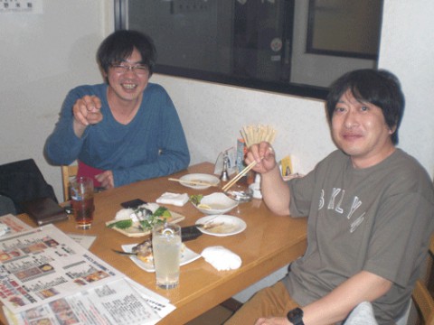 昨夜のお客さま!初めて帯広に来た時♪