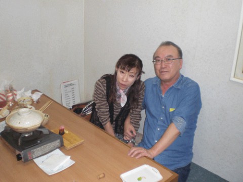 昨夜のお客さま!結婚36周年♪