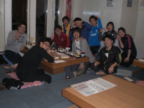 昨夜のお客さま!フットサル大会で優勝♪