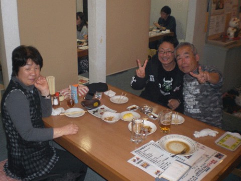 昨夜のお客さま!いつも笑顔の常連さん♪