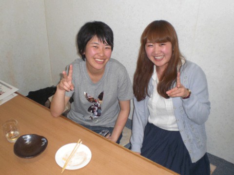 昨夜のお客さま!畜大生♪