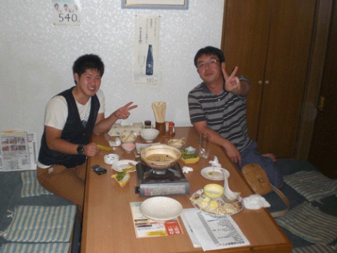 昨夜のお客さま!おふたりでご来店♪