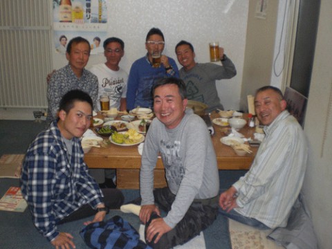 昨夜のお客さま!宴会をありがとうございます♪