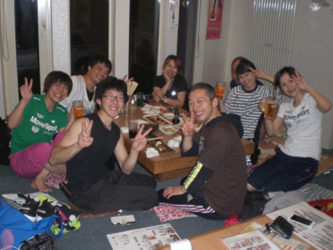 昨夜のお客さま!優勝おめでとう♪