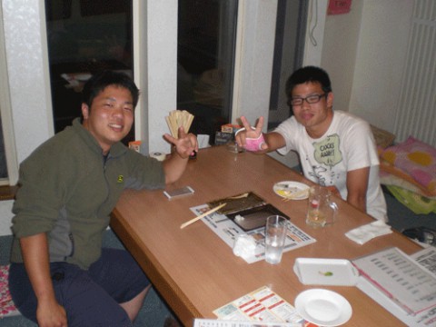 昨夜のお客さま!いつもの常連さん♪