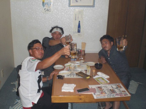 昨夜のお客さま!仲間とその仲間達♪