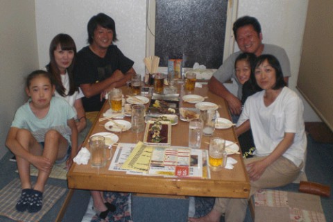 昨夜のお客さま!網走、北見からご家族で♪