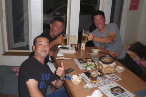 昨夜のお客さま!北見からのお客さま♪