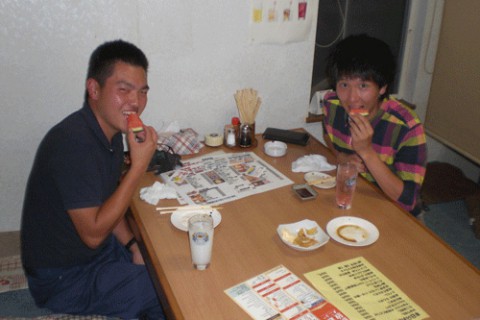 昨夜のお客さま!めちゃ美味しいぜぇ♪