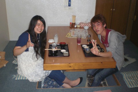 昨夜のお客さま!おふたりでご来店♪