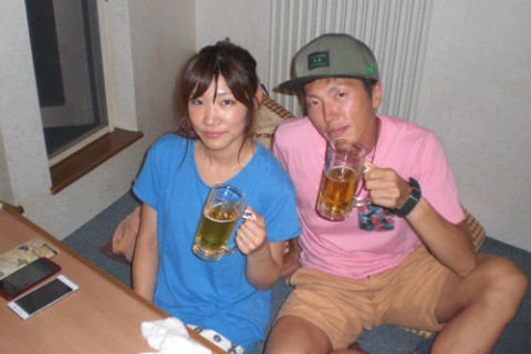 昨夜のお客さま!美女と野獣♪