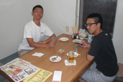 昨夜のお客さま!常連さんいらっしゃ~い♪