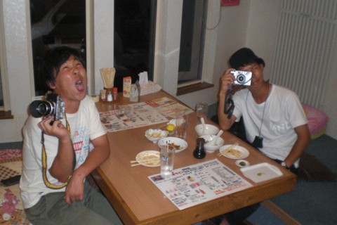 昨夜のお客さま!カメラ小僧　再登場♪