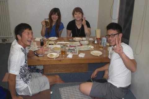 昨夜のお客さま!常連さんの宴♪