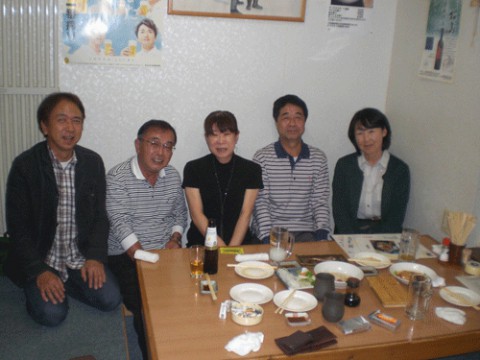 昨夜のお客さま!昔からのお付き合い♪