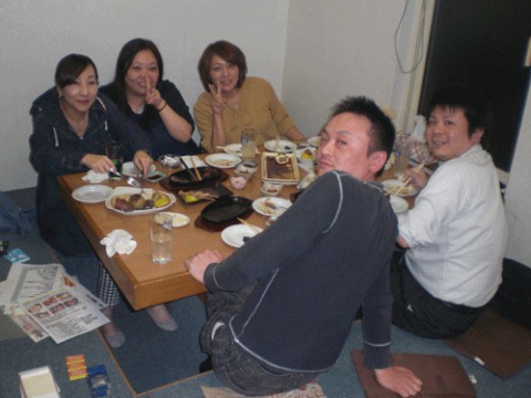 昨夜のお客さま!渡辺　謙がやって来た♪