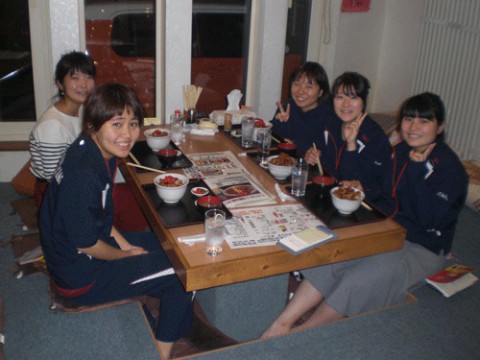 昨夜のお客さま!女子大生のランチパスポート♪