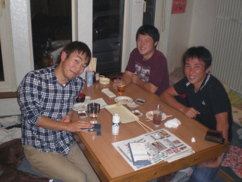 昨夜のお客さま!笑顔がいいねぇ♪