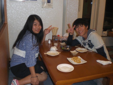 昨夜のお客さま!おふたりでご来店♪