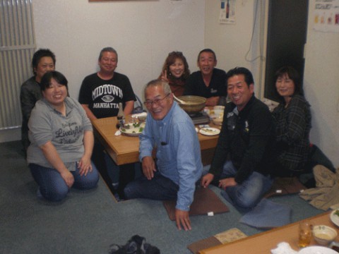 昨夜のお客さま!職場の宴会♪