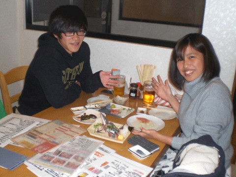 昨夜のお客さま!照れ屋さんの彼と♪