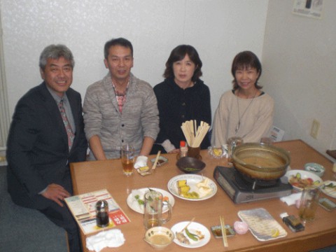 昨夜のお客さま!同級生の会♪