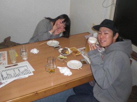 昨夜のお客さま!おふたりでご来店♪