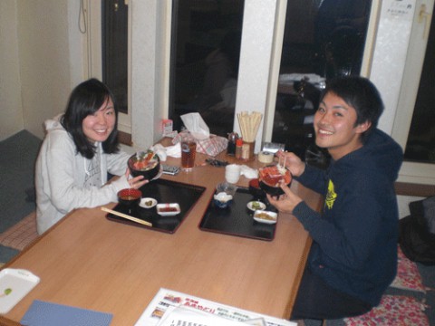 昨夜のお客さま!カップルでご来店♪