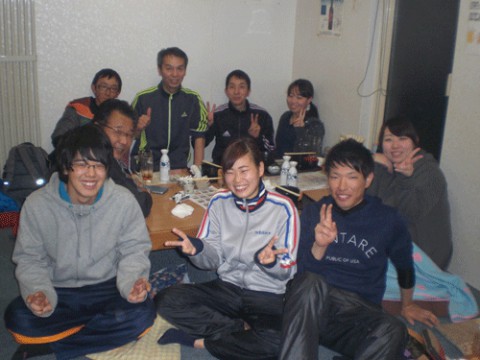 昨夜のお客さま!ミニバレー大会優勝の宴♪