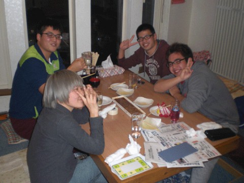 昨夜のお客さま!ドイツ帰りの常連さん♪