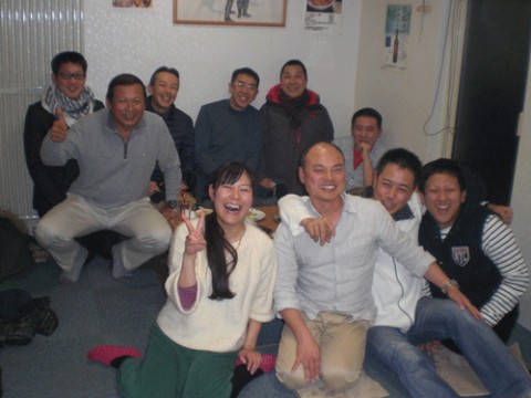 昨夜のお客さま!笑顔の宴会♪