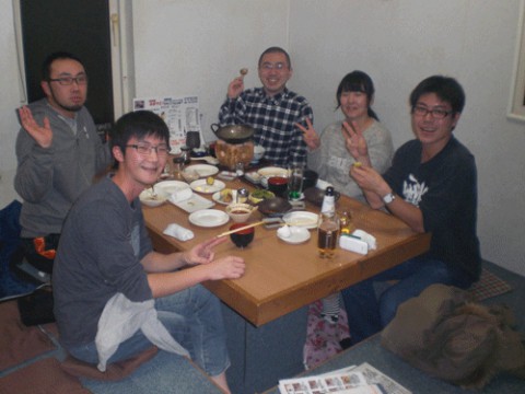 昨夜のお客さま!東京への旅立ち♪