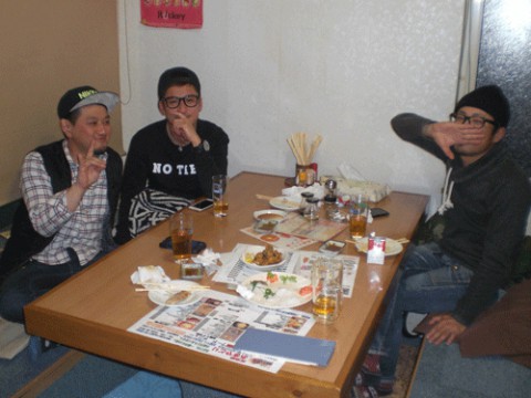 昨夜のお客さま!お世話になりました♪