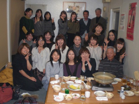 昨夜のお客さま!職場の忘年会♪